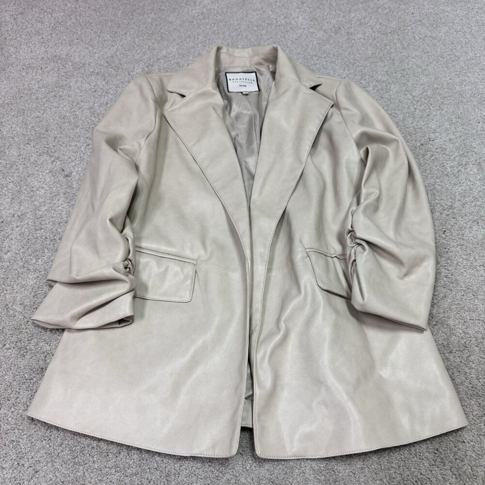 Bagatelle Jacket Beige Long Sleeve Women’s Size Small